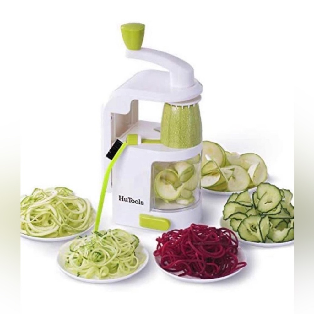 NEW Spiralizer Vegetable Slicer, Veggie Spiralizer with Cleaning Brush